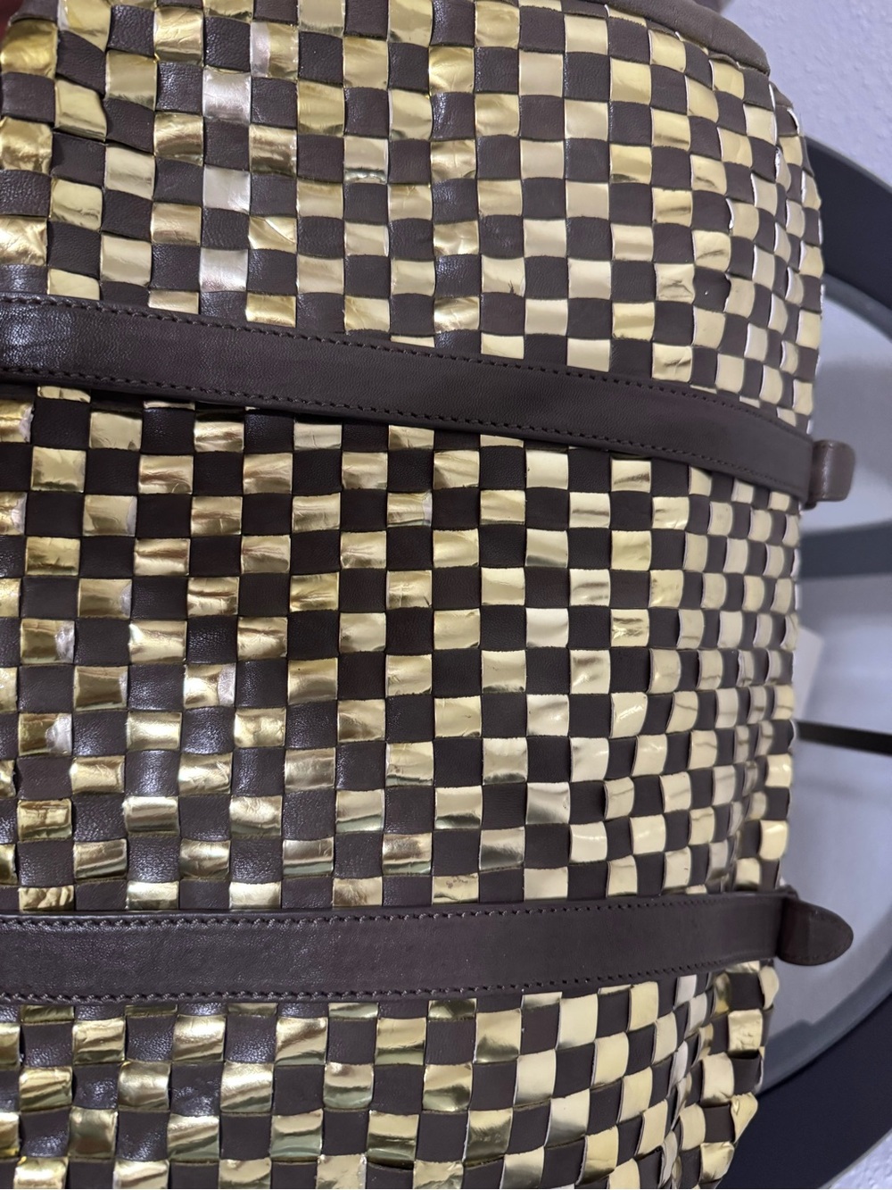 Marc Jacobs Metal Check Groovee Bag - Picture 3 of 16